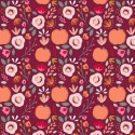 beschichtete Baumwolle Easy Peachy berry