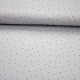 Stoff Baumwebware Popeline Subina - Punkte auf grau