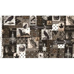 Baumwollstoff Michael Miller - Nevermore Collage