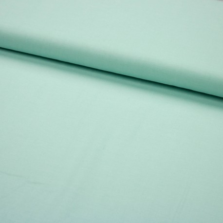 Stoff garngefärbte Baumwolle Popeline azure