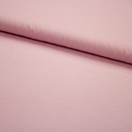Stoff garngefärbte Baumwolle Popeline rosa