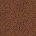 Stoff Baumwolle Popeline Animal Skin Leo - rust