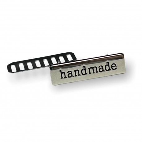 Metall Handmade Label 1 Stück