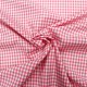 Stoff Baumwolle Webware Karo 5mm rosa