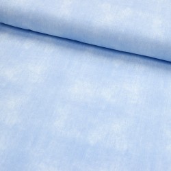 Stoff Sommersweat - French Terry - Jeans Optik - hellblau