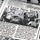 Baumwollstoff Timeless Treasure - Newspaper Katzen Kitty Chronicles