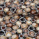 Baumwollstoff Timeless Treasure Coffee Cups - Kaffee Tassen