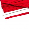 elastisches Einfassband Schlüpferband 12mm breit rot