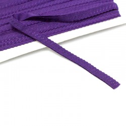 elastisches Einfassband Schlüpferband 12mm breit lila
