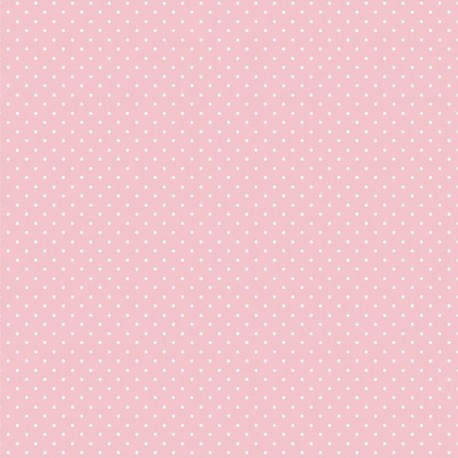Stoff Baumwolle kleine Punte rosa