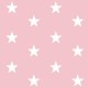 Stoff Baumwolle kleine Sterne 2,5cm rosa