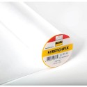 Stretchfix elastisches, wärmeaktivierbares Haftmassenweb auf Trägerpapier