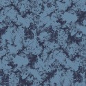 Stoff Softshell Winterblätter blau