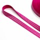 Elastic-Band gestreift mit Lurex silber pink  20mm breit