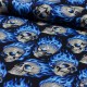 Baumwollstoff Nicoles Prints Hotheands blaue Flammen Alexander Henry