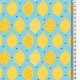 Stoff Canvas beschichtet - Outdoorstoff - Zitronen auf türkis
